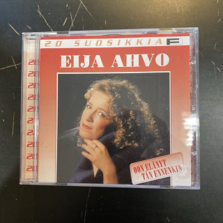 Eija Ahvo - 20 suosikkia CD (M-/M-) -iskelmä-